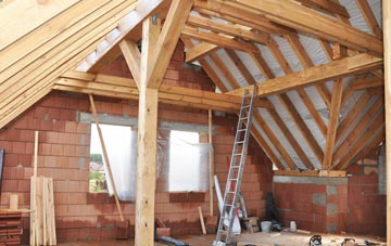 Pen Y Stryt attic trusses
